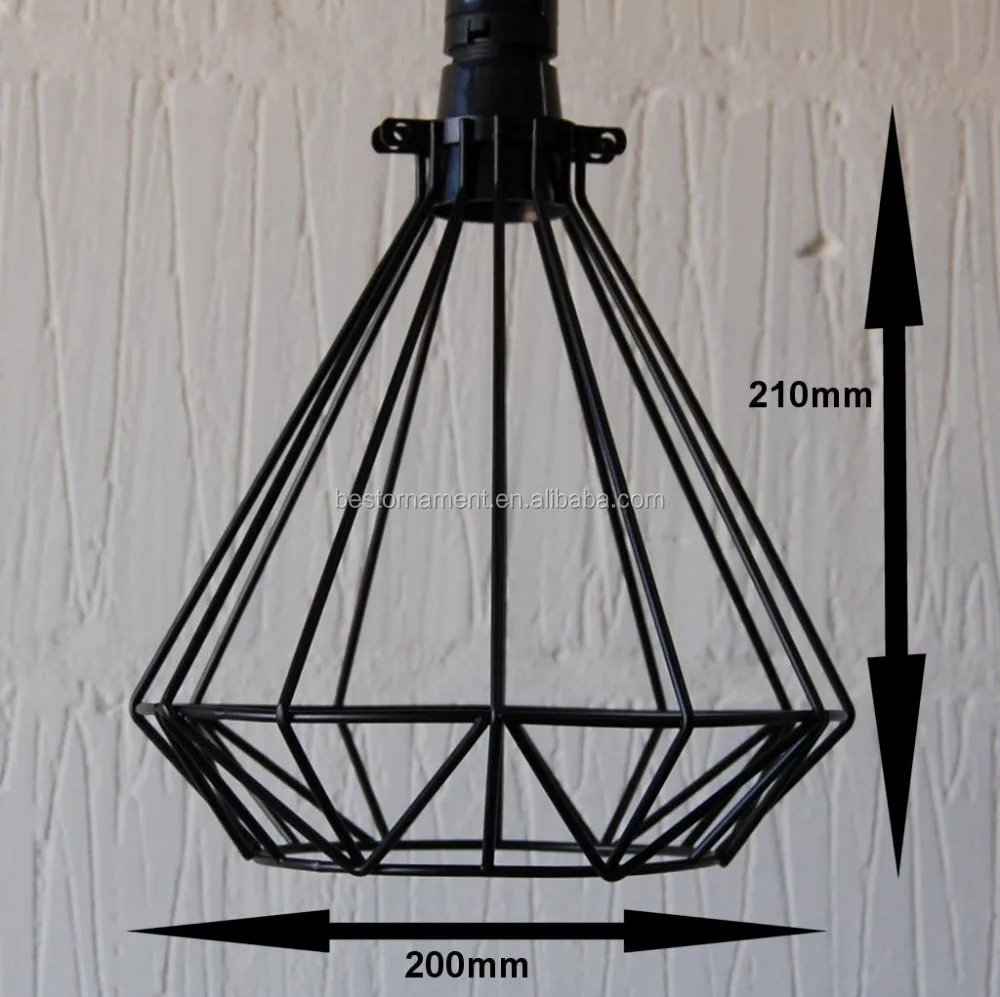Wholesale Wire Cage Ceiling Pendant Light Frames Lampshade Buy