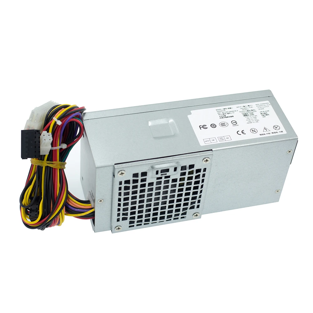 Alimentatore PSU D250AD-00 250W Per Desktop Optiplex 390 790 990 3010 (MT/SFF) E Vostro – Dimensioni Ultra-Sottili 17,5x8,5x6,5 Cm - 3