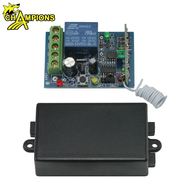 Champions RF Wireless Remote Control Switch Relay Receiver