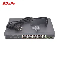 

SDAPO PSE1816GSR 10/100/1000Mbps Corporate School 16-port poe with 2Gigabit TP / SFP combination 150W 250M poe network switch