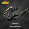 New design Sport Wireless Bluetooth Earphone S9 FM SD Card Slot Bluetooth with sports running Microphone Headphones
