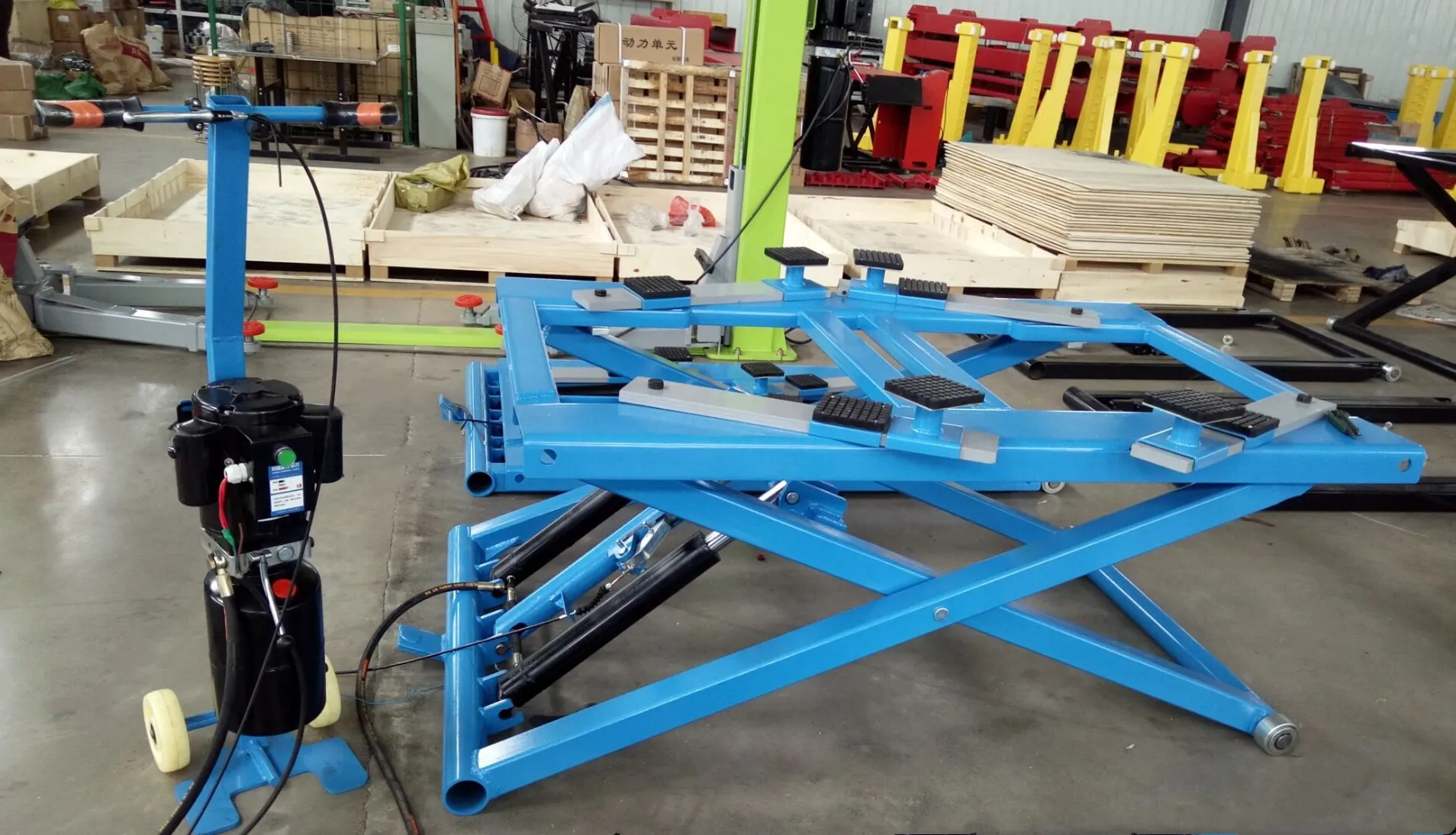 Portable Hydraulic Outdoor Scissor Car Lift With Ce For Sale - Buy