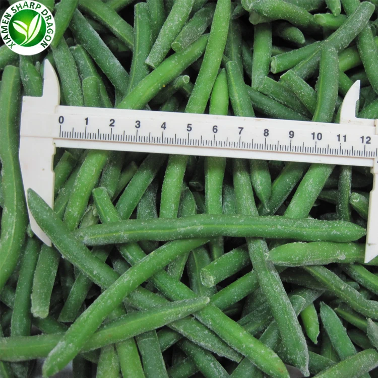 
IQF Organic vegetable frozen green bean for sale 