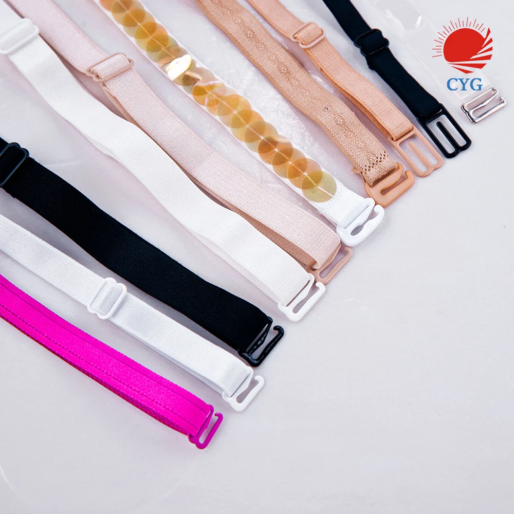 Nylon Twill Tape Elastic Bra Straps For Women Underwear Accessories