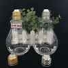 Globe quality light bulb shape plastic bottle