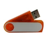 Metal Rotatable Card USB Flash Drive Disk Swivel USB 2.0 3.0 Flash Memory Drive Customized Gift USB Flash Disk