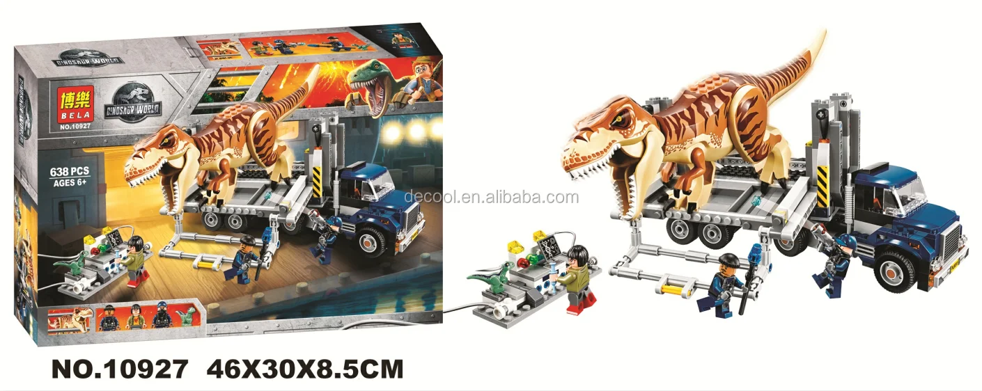 dinosaur building block toys