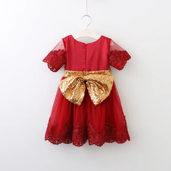 newborn red dress