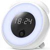 Creative Mushroom Shaped Light Control Toddler Kids Alarm Clock