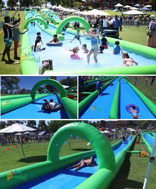 Summer splash water slide inflatable slip n slide inflatable slide the city for adult