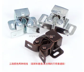 Cabinet Roller Catch Double Roller Catcher Kitchen Cabinet Magnetic Catches View Door Roller Catch Plastic Oem Product Details From Haining Yongwang Hardware Factory On Alibaba Com