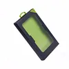 Custom high quality eletronic products clear window mobile phone protective film case box packaging with handle
