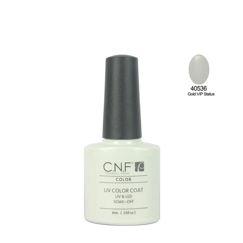 CNF 7 3ml 1PCS Lot color 40536 2015 Nail Gel Polish for UV Gel Polish in