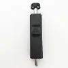 Zinc Alloy Black Aluminum Window Accessories Security Lock Fastener