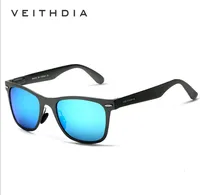 

China hot selling metal frame veithdia brand 2140 polarized sunglasses