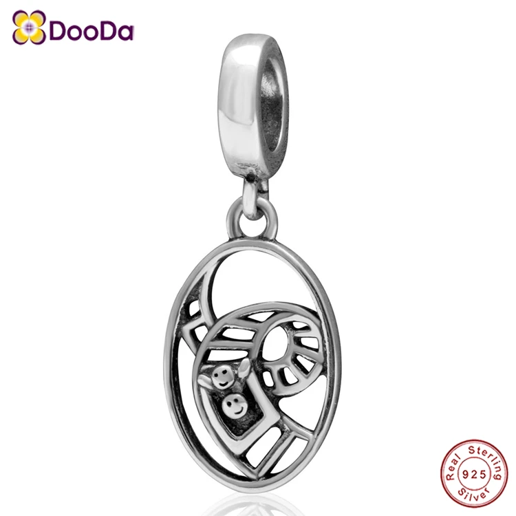 

Dooda Jewelry Amusement Park Roller Coaster 925 Sterling Silver Charms for European Style Bracelets