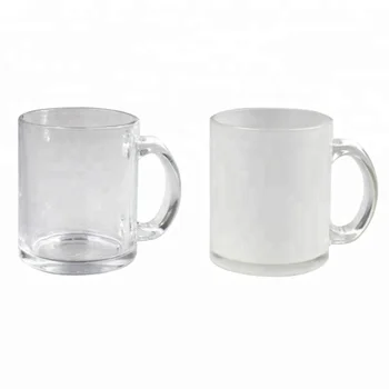 clear glass mugs