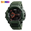 SKMEI 1233 Men Digital Wristwatches Fashion Big Dial Waterproof Chronograph Clocks Outdoor Sports Watches