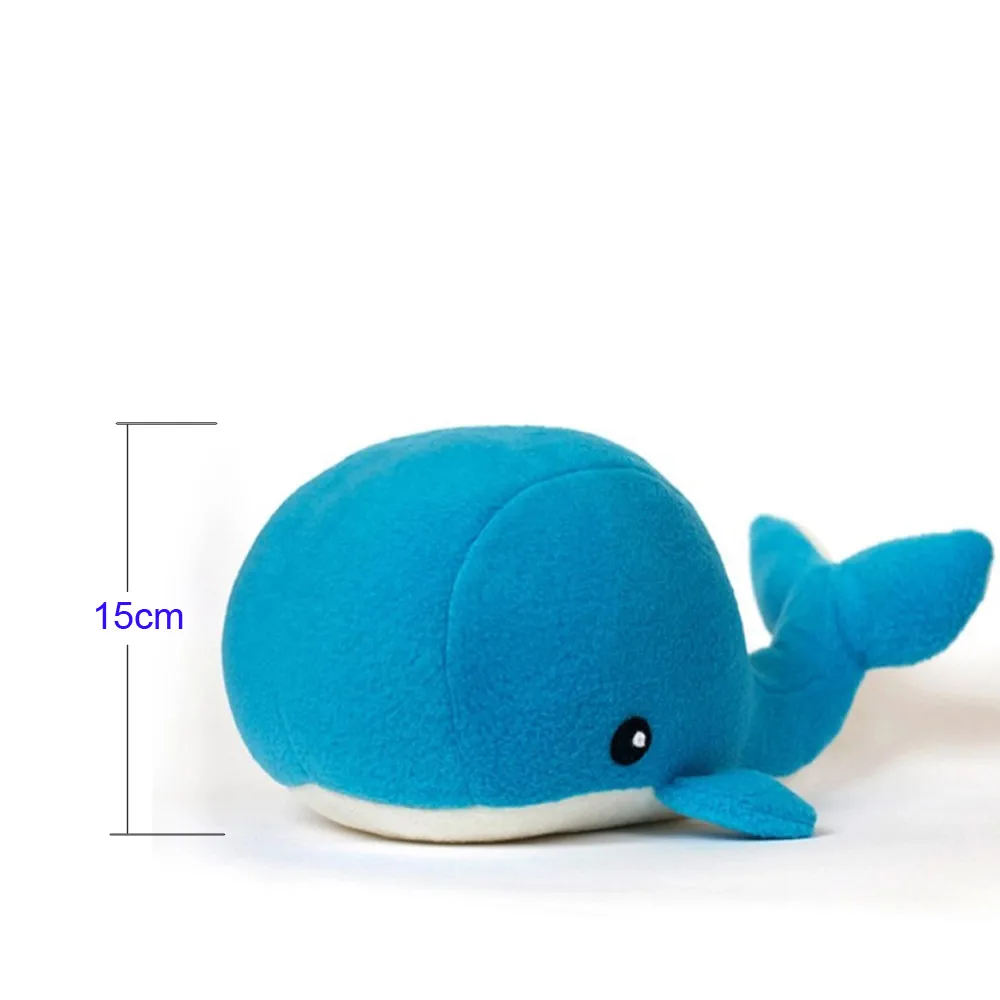 stuffed blue whale