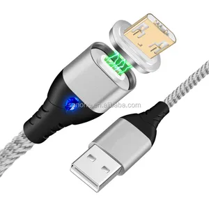 OEM Free Engrave Logo 3 in 1 Fast Charging Strong USB Magnetic Cable Quick Charge For Android