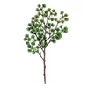 Short branches and small pine needles plastic flowers and artificial plant