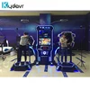 Interesting and exciting double players battle HTC vive vr space walking