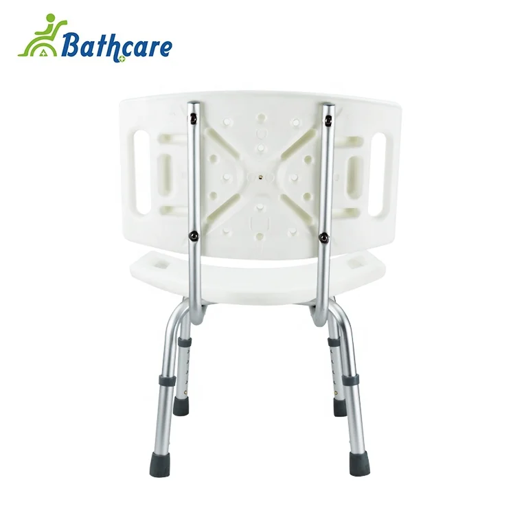 
Wholesale aluminum shower chair with back 