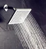 6 inch plastic shower head,chrome face,rainfall bath shower