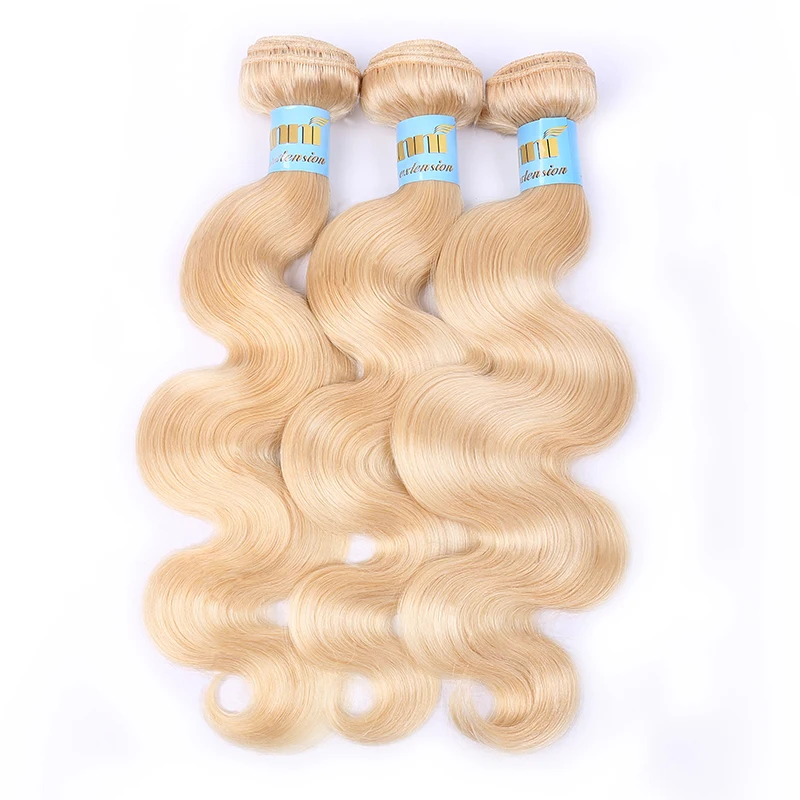 

High Quality Mink Brazilian Hair Vendor,613 Virgin Hair Body wave Human Hair Weave Bundles,Double Drawn Full Thick Ends