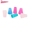 Promotional plastic ball pen sleeve silicone pen grip colorful silicone handle for pen promotion items