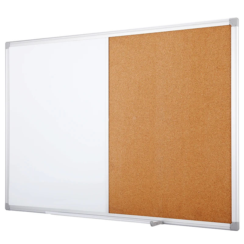 
Hot Sale Combination Dry Erase Whiteboard/Cork board for Memo Writing 