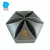 Unique sexangle shaped base lid a gift packing box for candy chocolate packaged with plastic tray inside