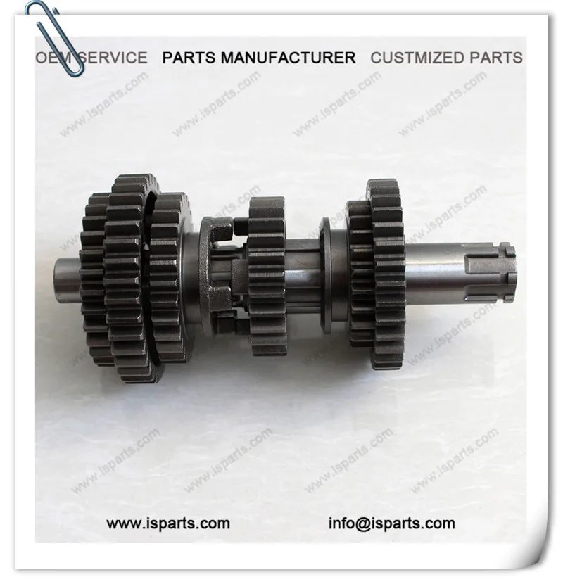 Motorcycle Gearbox Main Shaft Gears Cg125 125cc Buy Cg 125 Main Shaft
