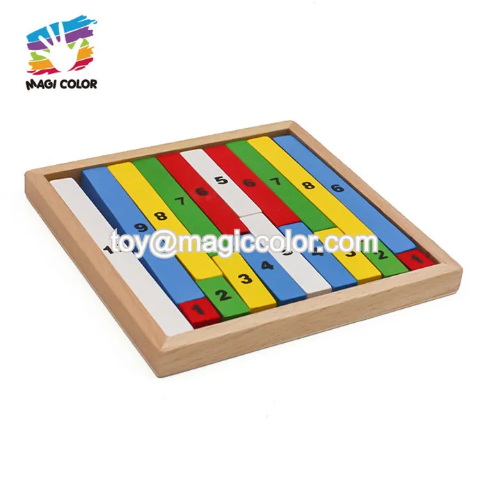 Wholesale 14 Pcs Teach Aid Combination Wooden Montessori Materials For