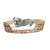 Handmade Cat nest woven rattan grass dog bed rattan bed Wholesale