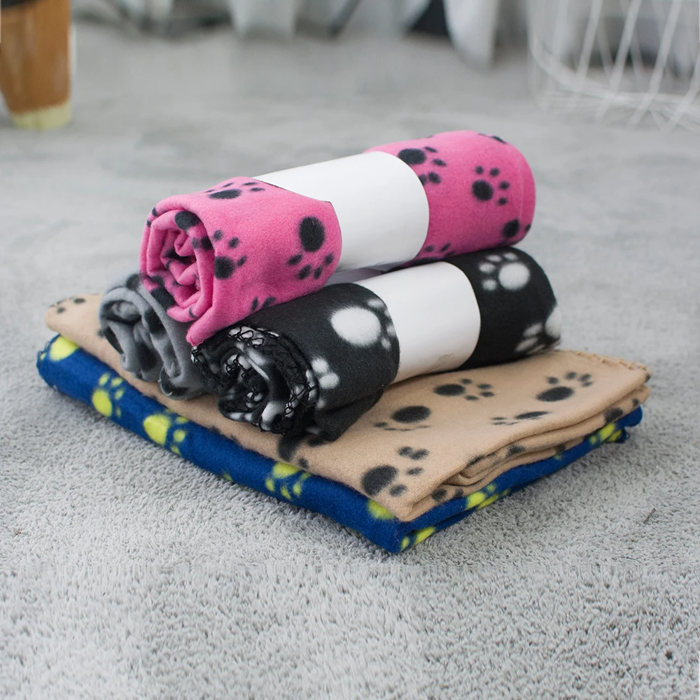 Custom Wholesale Large Luxury Soft Warm Promotional Pet Dog Blanket Bed