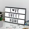 A5 Acrylic Light Box A4 Cinema Light Box Led Lightbox With Letters