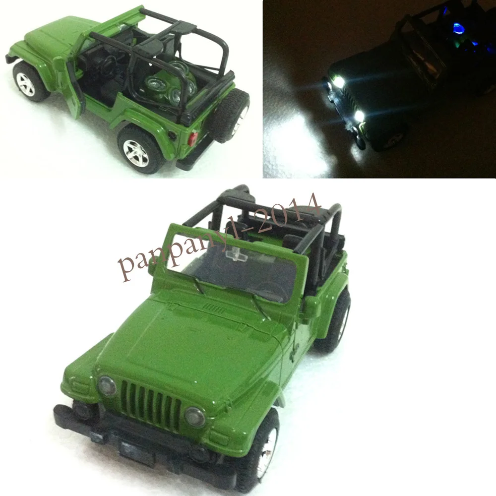 green jeep toy car