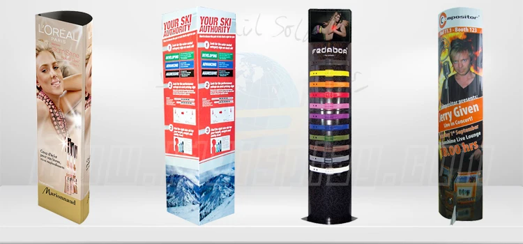 Foldable Cardboard Stand Floor Totem Display - Buy Floor Stand Totem ...