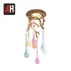 Custom design modern large luxury round crystal ceiling light