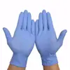 Mechanical work gloves black nitrile gloves, colored/water proof nitrile gloves for working