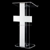 Cross Design Acrylic Church Lectern Lucite Meeting Podium Perspex Reading Desk