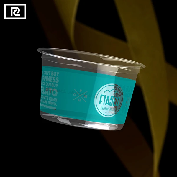 
T-PLA1-T yogurt sauce jelly coffee ice cream gelato 1oz 2oz 3oz 4oz 5oz 6oz 7oz 8oz 9oz disposable biodegradable PLA plastic cup 