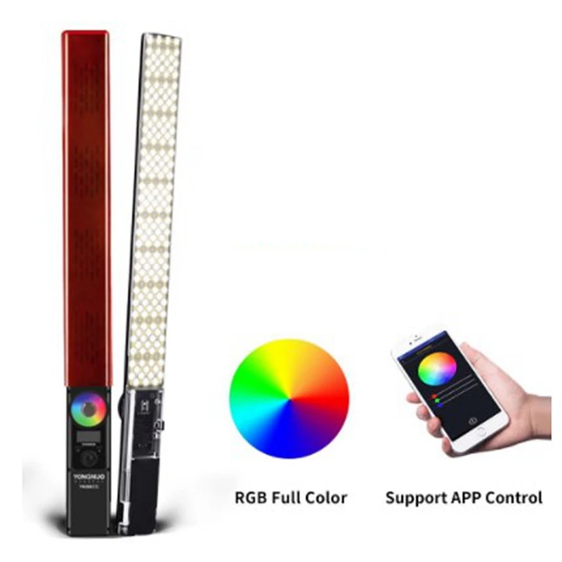 

YONGNUO YN360III Touch Adjusting Bi-colo 3200k to 5500k RGB Color Temperature Handheld LED Video Light