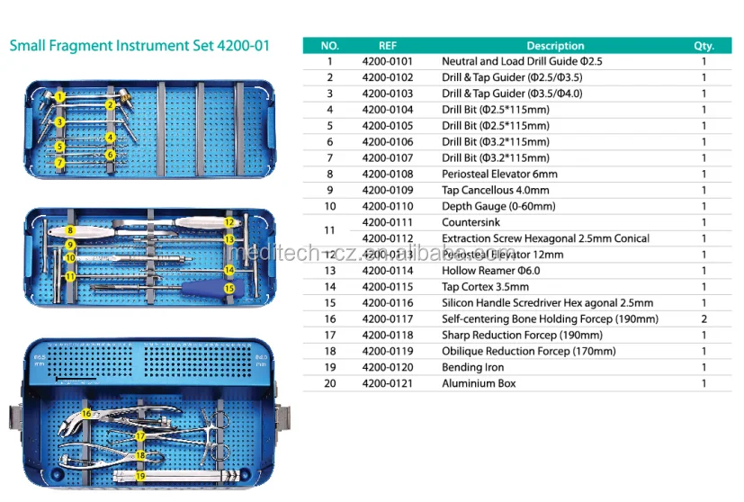 Ao Standard Orthopedic Surgical Instruments General Surgery Small