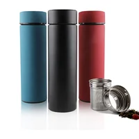 

Promotional Vacuum Insulated Double Wall Stainless Steel Sports Water Bottle, Leakproof Thermos Coffee Travel Tumbler Flask 16oz