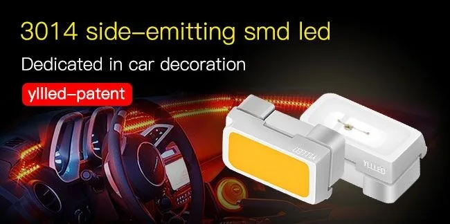 
2019 new product China supplier side emitting SMD LED 3014 for indicator light 