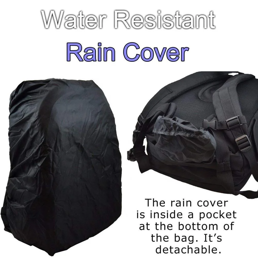 
Professional DSLR Camera Backpack with Rain Cover for Canon Nikon Sony Olympus Samsung Panasonic Pentax Models 