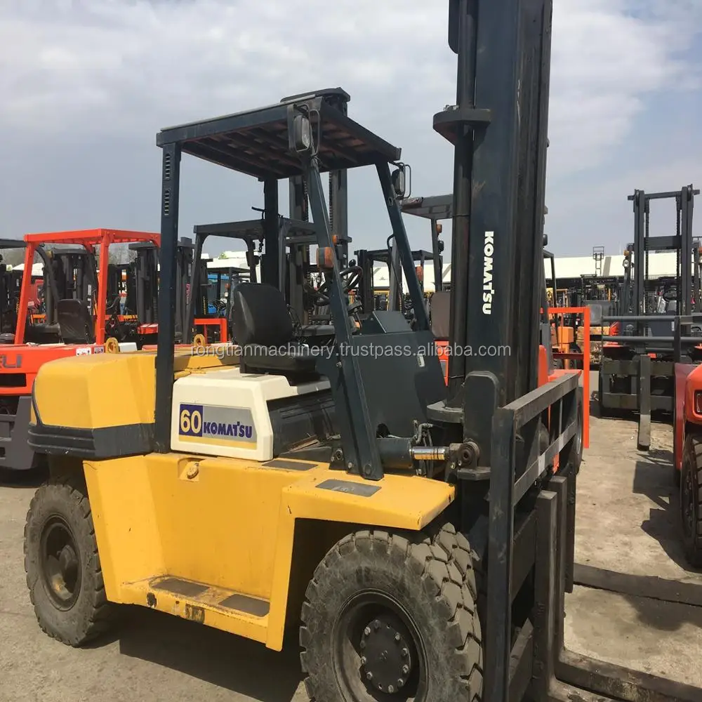 Used 6 Ton Komatsu Forklift Fd60 Japan Made Used Komatsu Tcm 3t 5t 6t