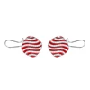 E1351 Stylish AAA Zircon micro paved square clip-on earrings by Moyu